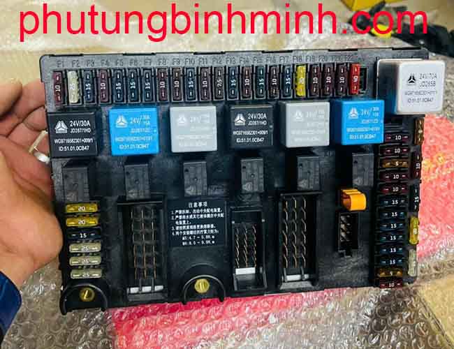 Bảng Cầu Chì Howo